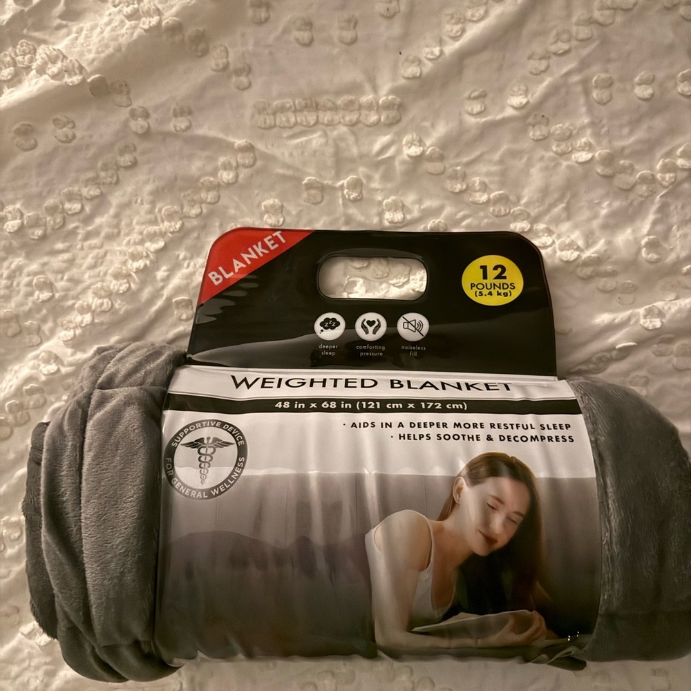Gray Weighted Blanket